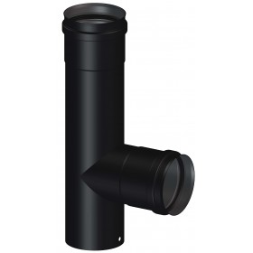 Te 90º entronque hembra Ø100mm chimenea DINAK DEKO PELLETS