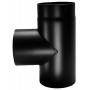 Te 90º entronque Hembra Ø125mm chimenea DINAK DEKO LEÑA