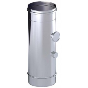 Módulo temperatura humo chimenea DINAK SW 316L Ø125mm