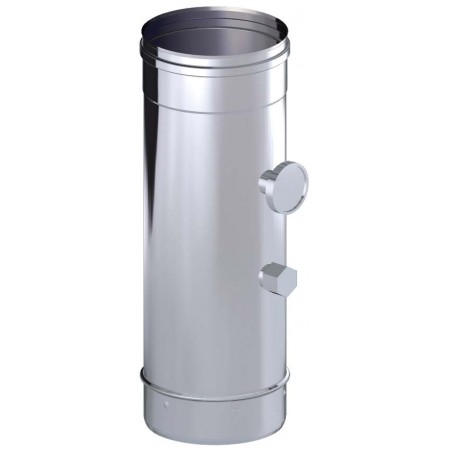 Módulo temperatura humo chimenea DINAK SW 316L Ø175mm