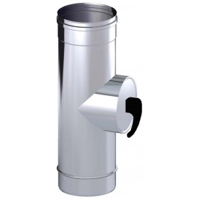 Módulo inspección con tapa chimenea DINAK SW 316L Ø125mm