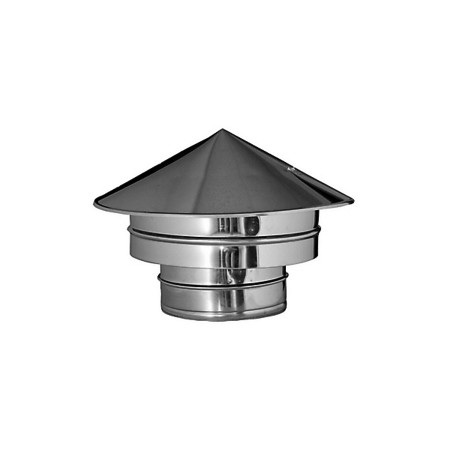 Sombrerete antilluvia chimenea DINAK SW 316L Ø450mm