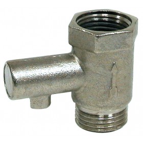 Válvula seguridad y retencion para termo 1/2" 8kg/cm2