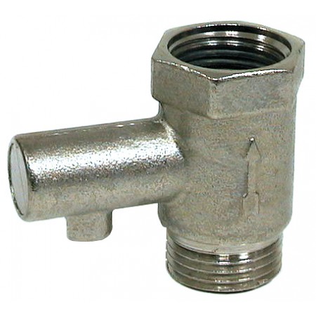Válvula seguridad y retencion para termo 1/2" 8kg/cm2