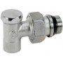 Detentor radiador Giacomini escuadra cobre 3/8"x12  R707E
