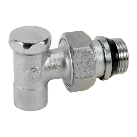Detentor radiador Giacomini escuadra cobre 1/2"x15  R707E