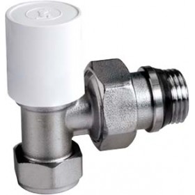Detentor radiador Giacomini escuadra con bicono cobre 1/2"x15 R729-2