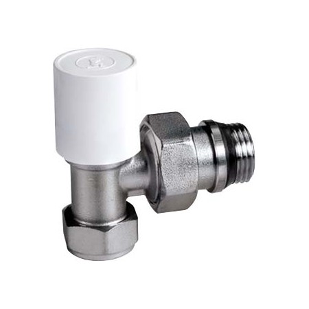 Detentor radiador Giacomini escuadra con bicono cobre 1/2"x15 R729-2