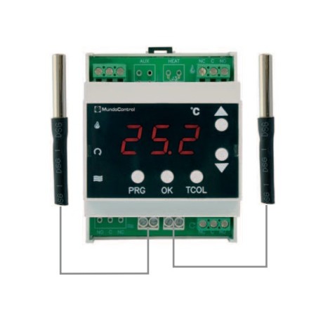 Comprar Central De Alarma Para Mantenimiento Remoto De Instalaciones Solares Rd-Mu5/Sms Incorpora 1 Sonda Y 2 Antenas SO15035 al