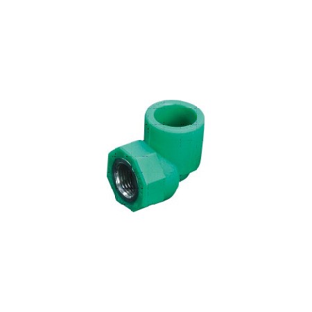 Codo 90º rosca hembra PP-R  ø32mm-3/4"