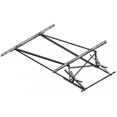 SOPORTES C.PLANA/INCLINADA CONEXIONES Y ACCESORIOS ESCOSOL FMAX 300 BAJA SILUETA 2 COLECTORES 2.0  (3 BULTOS)