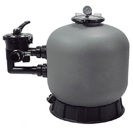 Filtro de piscina soplado Ø700 SEI WT700C con válvula lateral 1-1/2"
