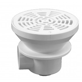 Sumidero ABS blanco para piscina hormigón rosca inferior 1-1/2"EM2838-CCF