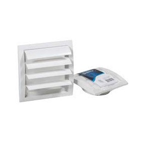 Rejilla de sobrepresión con embocadura circular ESCOCLIMA QS-150
