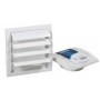 Rejilla de sobrepresión con embocadura circular ESCOCLIMA QS-150