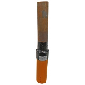 Enlace mecánico de transición PE/metal para redes de gas PE Ø63xCu54mm