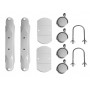 Set ruedas ESCOELECTRIC para emisor eléctrico ERP