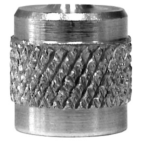 TAPON LATON DE 1/4" GRAFILADO SIN LLAVE