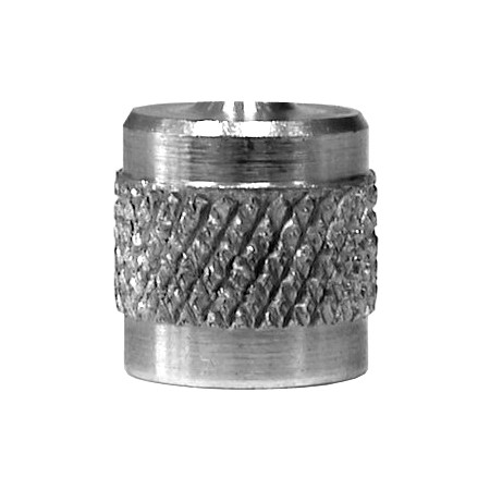 TAPON LATON DE 1/4" GRAFILADO SIN LLAVE