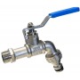 Grifo jardin TMM C-400 1/2"-racor manguera 3/4"