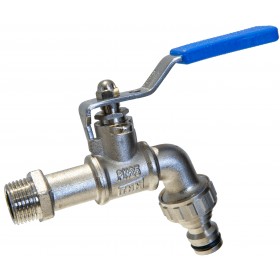 Grifo jardin TMM C-400 1/2"-racor manguera 3/4"