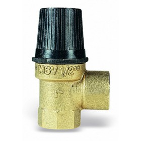 Válvula seguridad a membrana msv hembra-hembra 1/2" 6bar