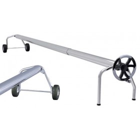 Comprar Enrollador Para Cobertor Térmico Hasta 5 Mts Telescópico Con Cintas Para La Sujeción PS10840 al Mejor Precio
