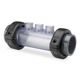 Comprar Porta Sondas Triple Transparente Tubo Diámetro 63 R. 1/2" PS11006 al Mejor Precio