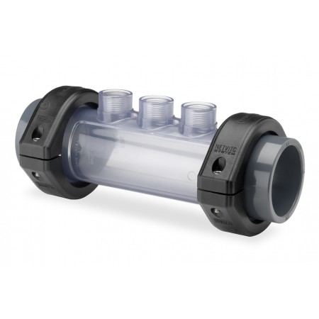 Comprar Porta Sondas Triple Transparente Tubo Diámetro 63 R. 1/2" PS11006 al Mejor Precio