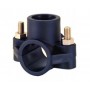 Collarín para tubo PVC con toma Ø50mm 1-1/4" H