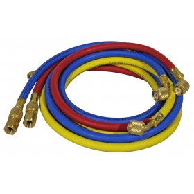 Juego de 3 mangueras de 1500mm de 5/16" por 5/16" para R410A y R32