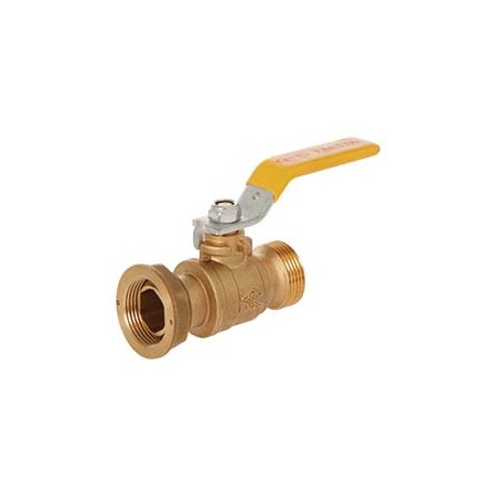 Válvula gas de bola para gas para gas para contador recta 3/4" palanca PN5