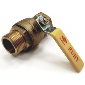 Llave gas  palanca macho-hembra 3/4" PN5