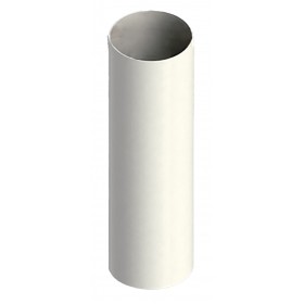 Chimenea Ø130x1500mm Macho-Macho aluminio pintado blanco chimenea FIG