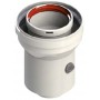 Ampliación recogida condensados Ø60/80mm a  Ø100/125mm chimenea FIG