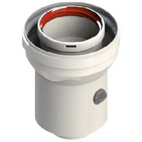 Ampliación recogida condensados Ø60/80mm a  Ø100/125mm chimenea FIG