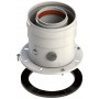 Conexion vertical Ø60/100mm compatible calentador SAUNIER DUVAL chimenea FIG