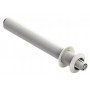 Tramo terminal coaxial horizontal Ø60/100mm chimenea FIG
