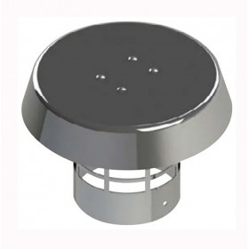 Terminal vertical Ø60mm inox. 304 chimenea FIG