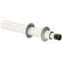 Tramo terminal coaxial horizontal Ø80/110mm chimenea FIG