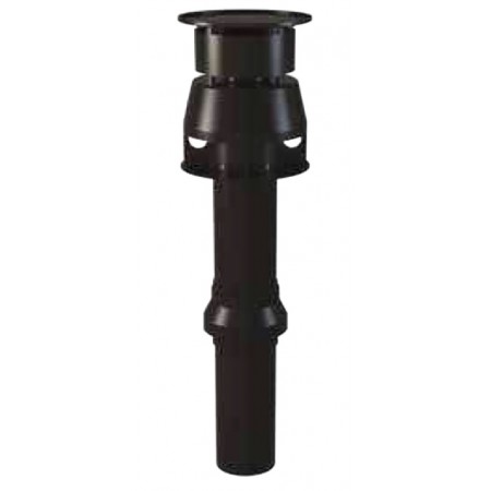 Salida techo Ø80/125mm PP/PVC chimenea FIG