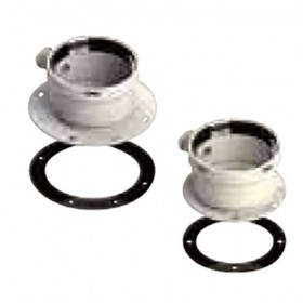 Adaptador bitubular compatible SIME chimenea FIG