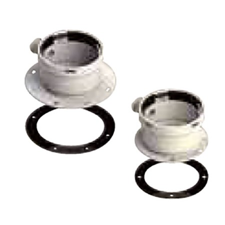 Adaptador bitubular compatible SIME chimenea FIG