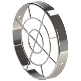 Deflector horizontal salida cañon Ø80mm inox. chimenea FIG