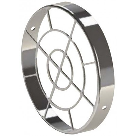 Deflector horizontal salida cañon Ø80mm inox. chimenea FIG