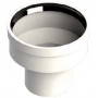 Ampliación Ø250mm a Ø300mm Macho-Hembra en PP chimenea FIG