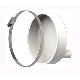Tapón Ø250mm desagüe PP horizontal chimenea FIG