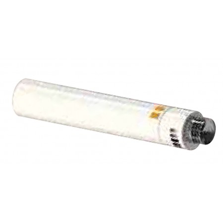 Terminal horizontal Ø100/150mm PP/acero lacado blanco chimenea FIG