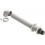 Kit horizontal Ø60/100mm compatible FONDITAL chimenea FIG