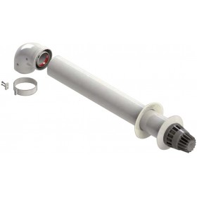 Kit horizontal Ø60/100mm compatible FONDITAL chimenea FIG
